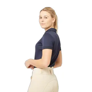 Damskie techniczne polo do jazdy konnej Premier Equine Pro image-1