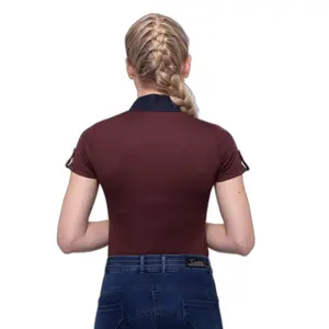 Polo équitation femme manches courtes Premier Equine Amia image-1