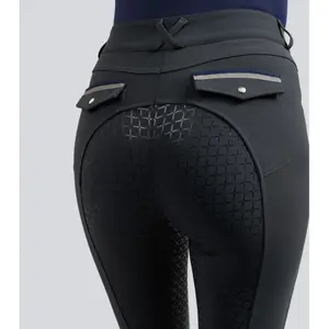 Ridebukser med fuldt greb til kvinder Premier Equine Coco Novo image-3