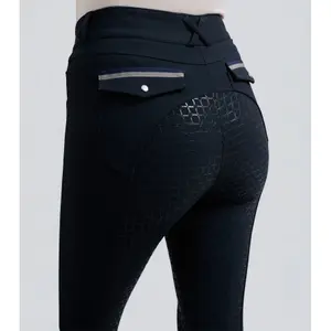 Ridebukser med fuldt greb til kvinder Premier Equine Coco Novo image-3