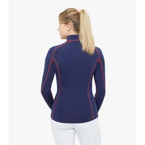 Women's long sleeve technical riding jersey Premier Equine Ombretta image-1