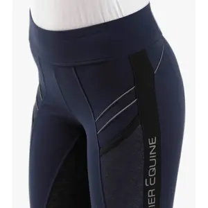 Ridebukser med fuldt greb til piger Premier Equine Astrid image-2