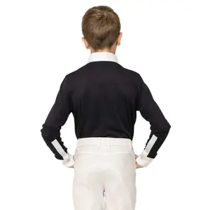 Kurzärmeliges Reitturnierhemd Kind Premier Equine Mini Antonio image-1