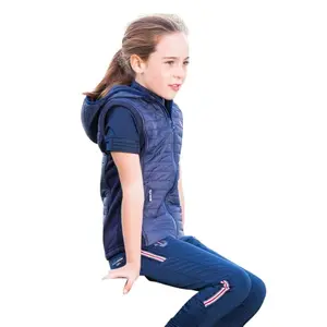 Sleeveless jacket girl Premier Equine Mini Lamera
