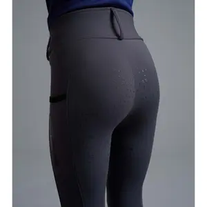 Girls' full grip riding leggings Premier Equine Concerto image-2