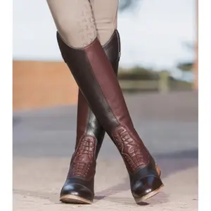 Botas equitación de piel para mujer Premier Equine Bilancio Regular image-1