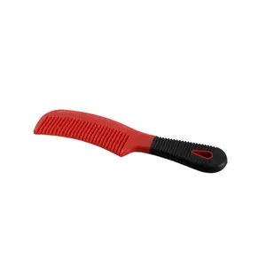 Plastic mane comb with handle Premier Equine image-1