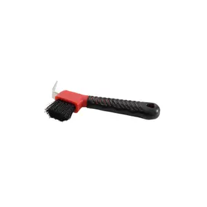 Comfortable grip brush foot pick Premier Equine
