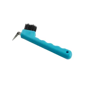 Ergonomische voetprikker met borstel Premier Equine