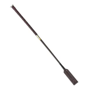 Cravache de sauts d'obstacle cuir Premier Equine Volterra