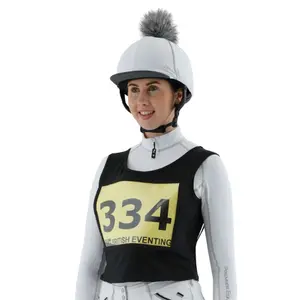 Gilet équitation dossard de compétition Premier Equine Lycra image-0