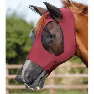 6301swne-fliegenmaske-premier-equine-comfort-tech-xtra-lycra-wein