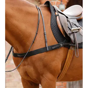 Sangle de poitrail élastique pour cheval Premier Equine Zimella image-4