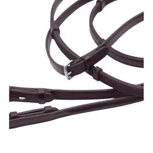 Skórzane lejce z uchwytem Premier Equine Salvatore image-2