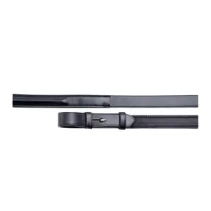 Rênes pour cheval cuir uni Premier Equine Luigi image-0