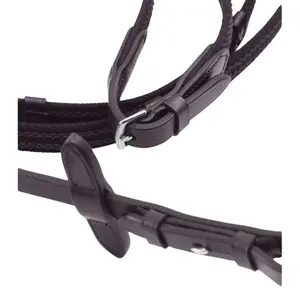 Zügel für Pferde Gummi und Grip Premier Equine Domenico image-3