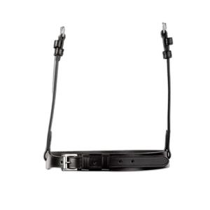 Leather Horse cheek pieces Premier Equine Primo Hunter Cavesson image-3