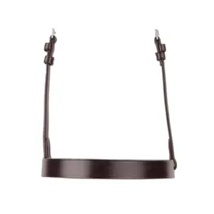 Leather Horse cheek pieces Premier Equine Primo Hunter Cavesson