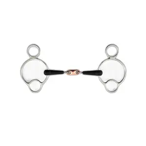 3 ring double breaker bit for rubber horse Premier Equine