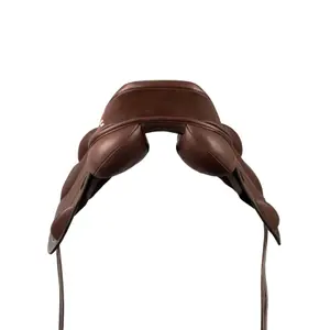 Silla de montar de un cuarto de cuero para cross country Premier Equine Deauville image-1