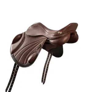 Silla de montar de un cuarto de cuero para cross country Premier Equine Deauville image-2