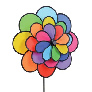 Wietrznik Premier Kites Triple Daisy Windmill Spinner image-0