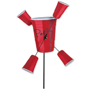 Wetterfahne Premier Kites Whirligig - Party Cups 10" image-0