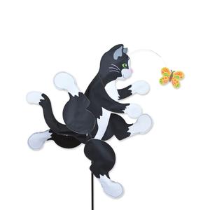 pk21909-weather-vane-premier-kites-whirligig-running-cat-22-black-white-55-9x38x50-cm
