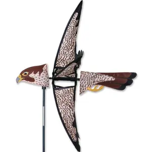 pk25016-dekorativ-vindflojel-premier-kites-peregrine-brun-svart-58x69-cm