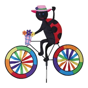 Weather vane Premier Kites Bike Spinner Ladybug image-0