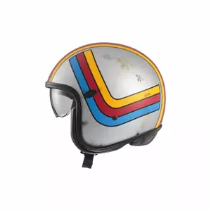 Jet motorcycle helmet Premier Vintage Platinum EX77 image-1