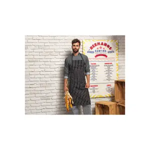 Striped bib apron Premier image-1