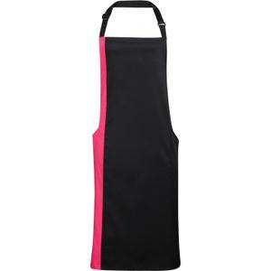 pr162-black-hot-pink-bib-apron-premier-black-hot-pink-one-size