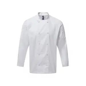 Long sleeve chef jacket Premier Coolchecker image-0