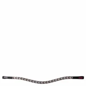 Frontal pour cheval bombe chaine crystal Premiere Adamello image-0