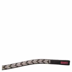 Frontal pour cheval bombe chaine crystal Premiere Adamello image-1