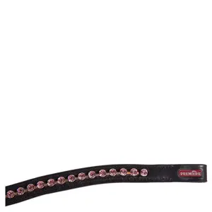 Horse browband bombe chaine crystal Premiere Lyskamm image-1