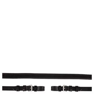 Rênes pour cheval en caoutchouc avec fermeture en boucle Premiere image-1