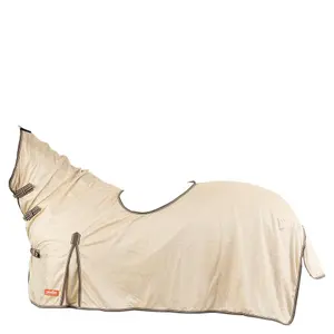 Cobrindo anti-moscas com abertura integrada para o pescoço e a sela para cavalo Premiere image-0