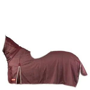 Cobrindo anti-moscas com abertura integrada para o pescoço e a sela para cavalo Premiere image-0