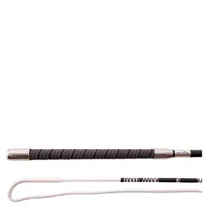 Frusta per cavalli con impugnatura antiscivolo + impugnatura in nylon Premiere Encke image-0