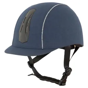 Standardowy kask jeździecki z daszkiem Premiere Epsilon Crystal image-0