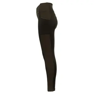 Children's full grip riding leggings Premiere Bellflower image-2
