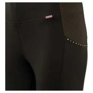 Children's full grip riding leggings Premiere Bellflower image-4