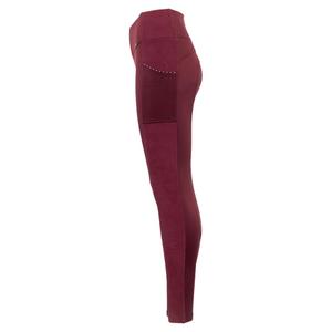 Children's full grip riding leggings Premiere Bellflower image-2