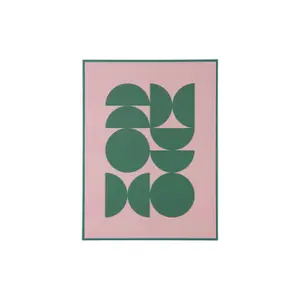 Geometric Board Present Time Abstracto image-1