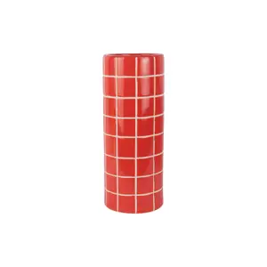 Vase Present Time Retro Tiles image-0