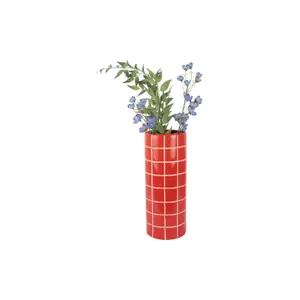 Vase Present Time Retro Tiles image-1