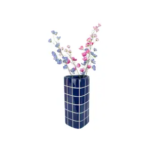 Vase Present Time Retro Tiles image-1