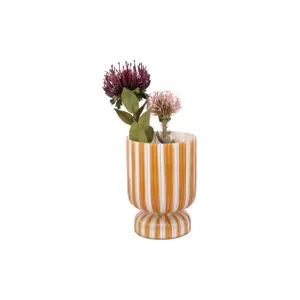Vase Present Time Rayado Retro Medium image-1